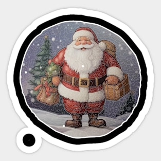 Santa Claus Sticker